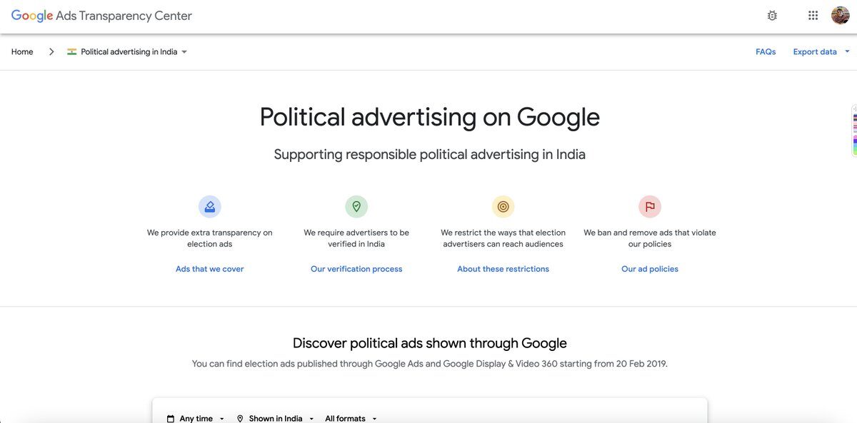 Google Ads Transparency